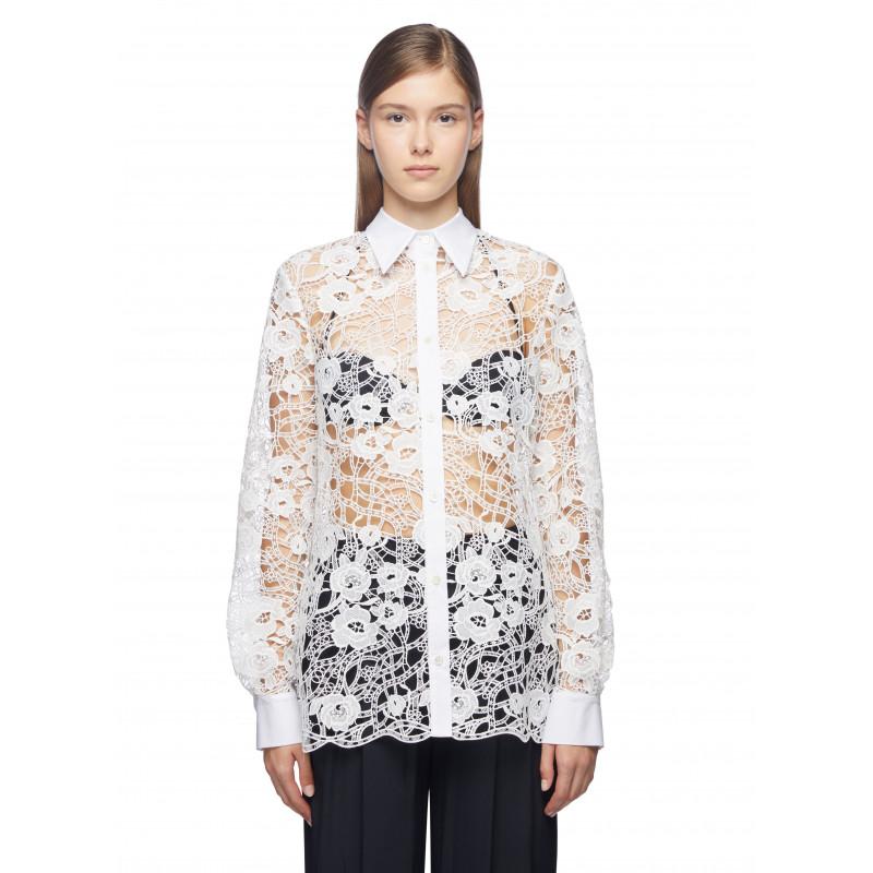 Vivetta CAMICIA IN PIZZO FLOREALE