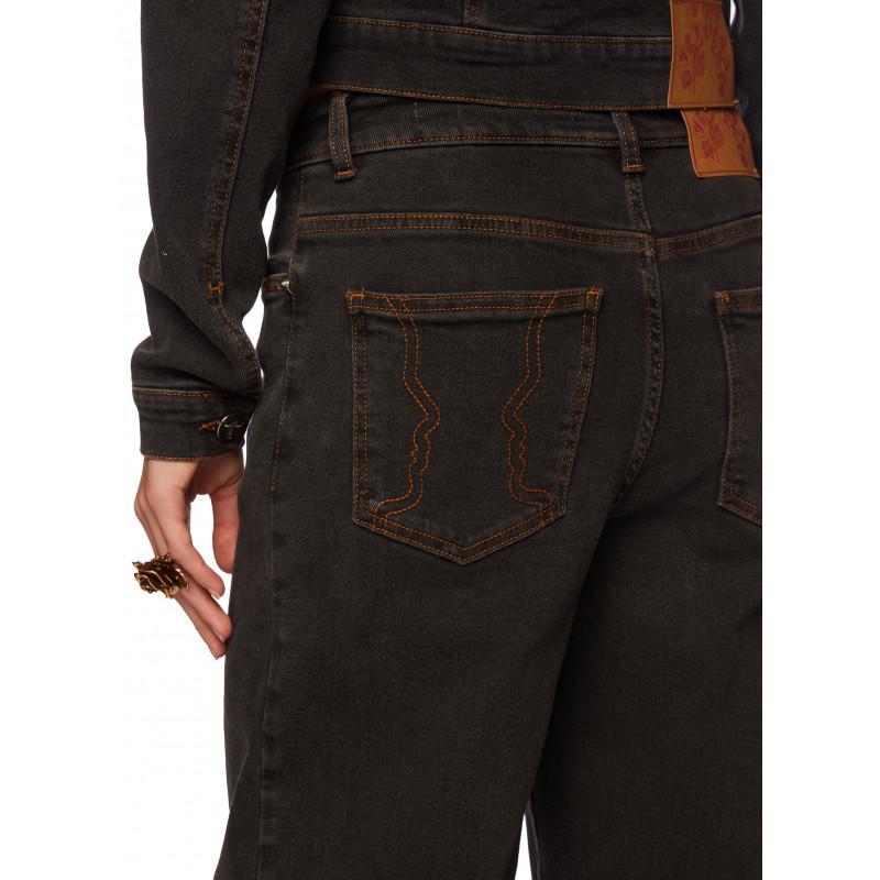 Vivetta PANTALONE DENIM CARGO-FIT Presa