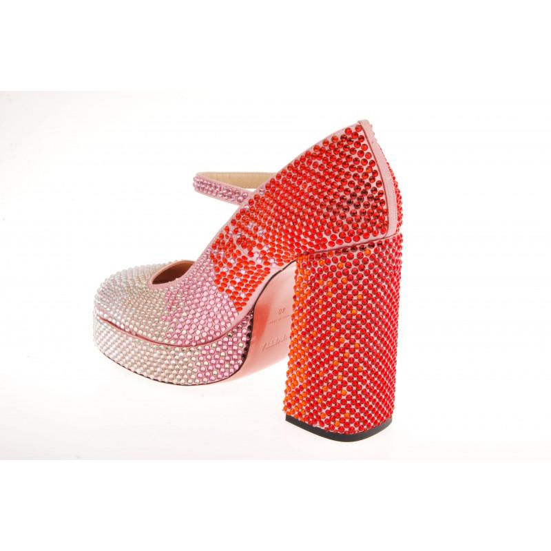Vivetta MARY JANE PLATFORM STRASS DEGRADÈ Offerte
