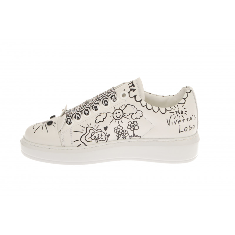 Vivetta SNEAKERS GATTO SERIGRAFIA Negozi Online