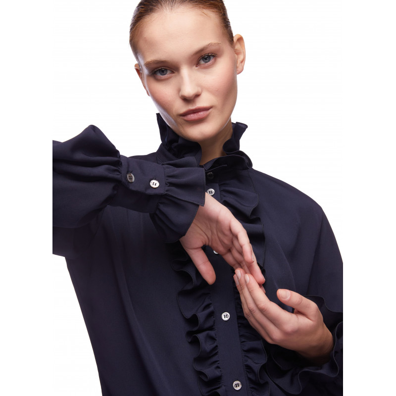 Vivetta CAMICIA CON RUCHES Sottocosto