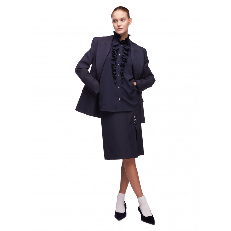 Vivetta CAMICIA CON RUCHES Sottocosto