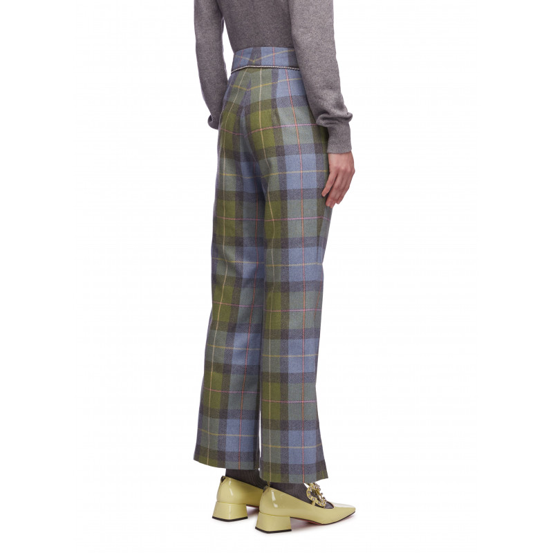 Vivetta PANTALONE TARTAN In Vendita