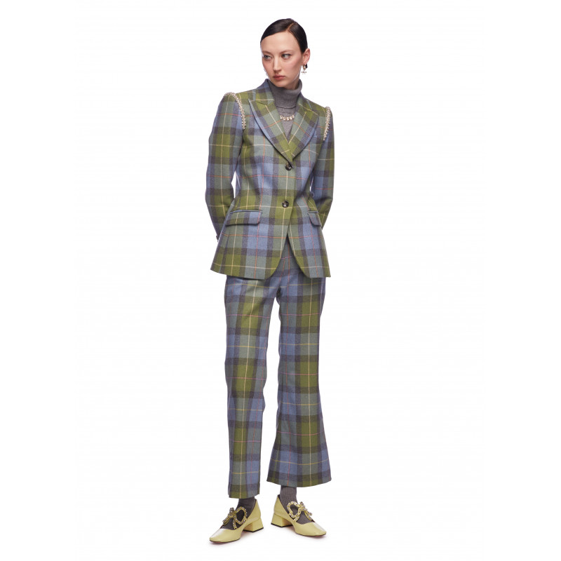 Vivetta PANTALONE TARTAN In Vendita