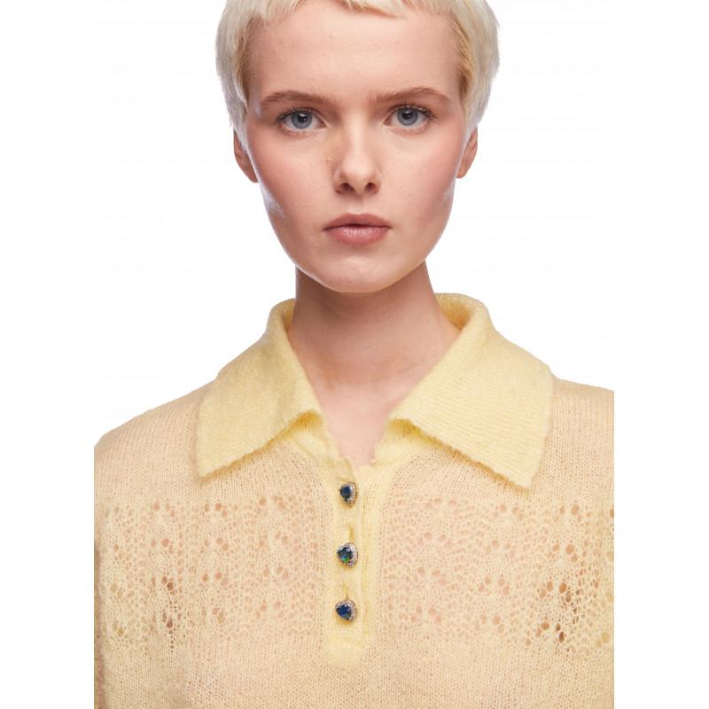 Vivetta MAGLIA POLO MOHAIR Fino Al -60%