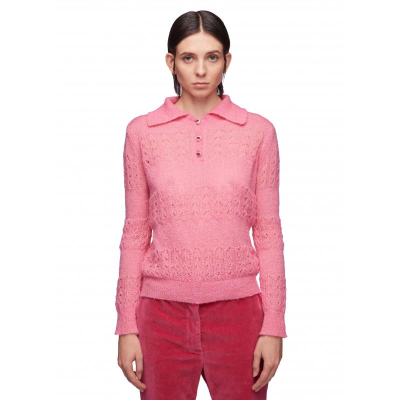 Vivetta MAGLIA POLO MOHAIR Shopping Online