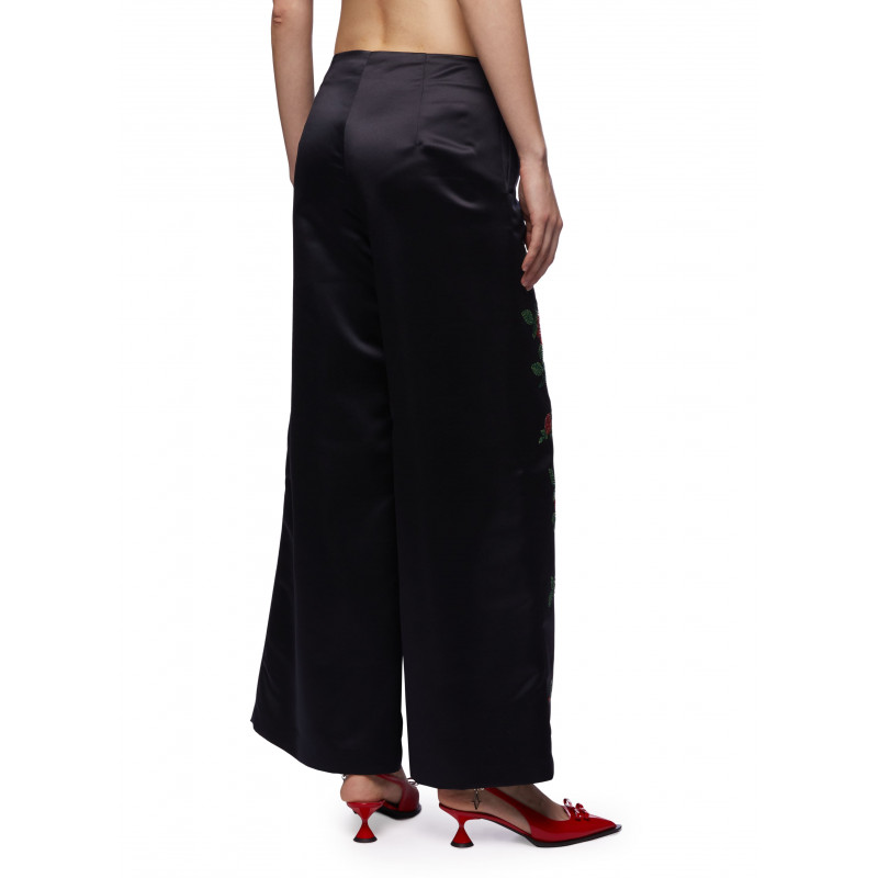 Vivetta PANTALONE RICAMI ROSE Outlet