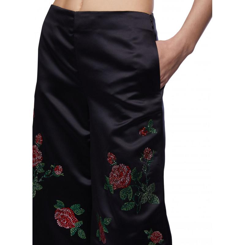 Vivetta PANTALONE RICAMI ROSE Outlet