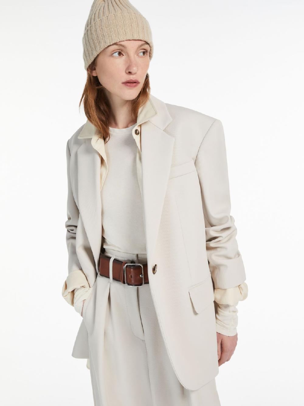 Weekend Blazer oversize in mista lana Nuovo