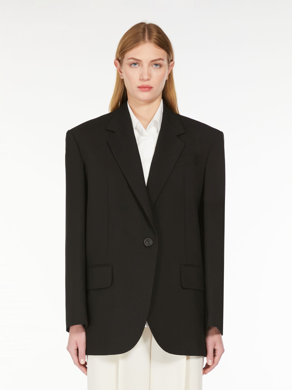 Weekend Blazer over in tela di lana Vendita