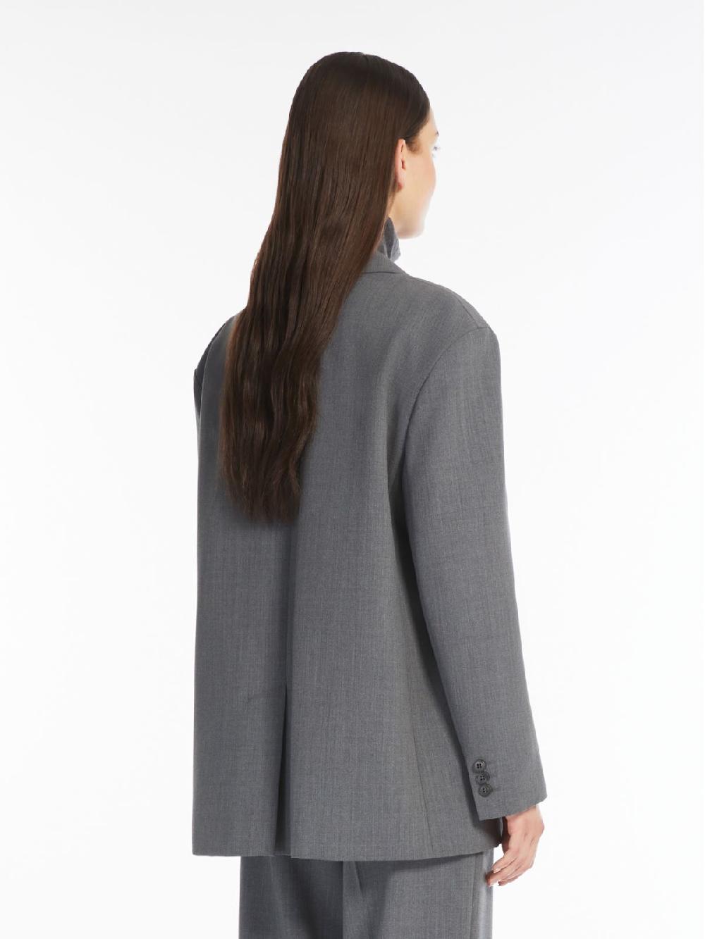 Weekend Blazer over in gabardina mista lana Acquista Ora