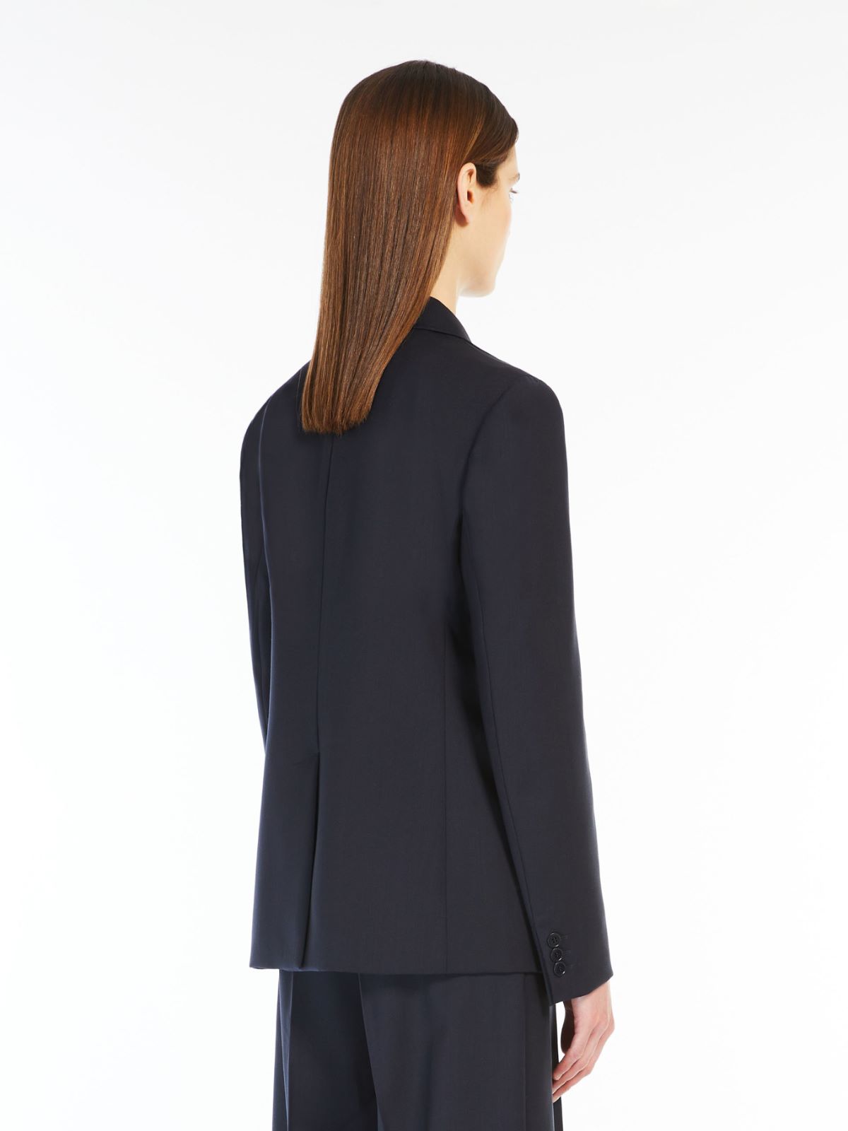 Weekend Blazer in lana natural stretch Fino Al -60%