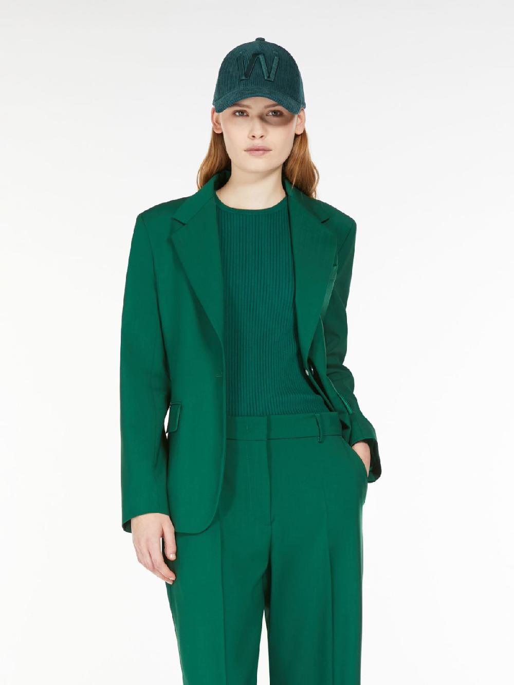 Weekend Blazer in lana natural stretch Offerta