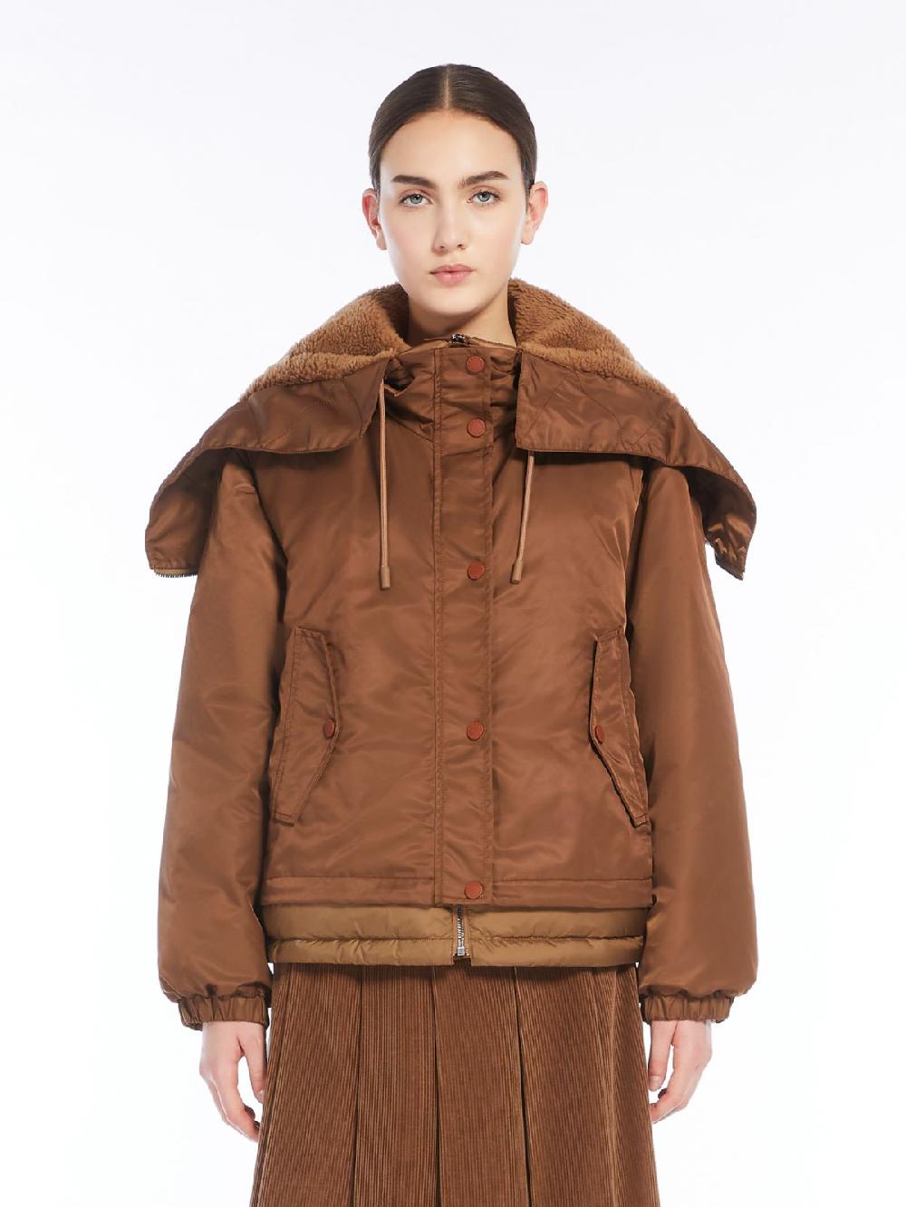 Weekend Parka in twill antigoccia Moda