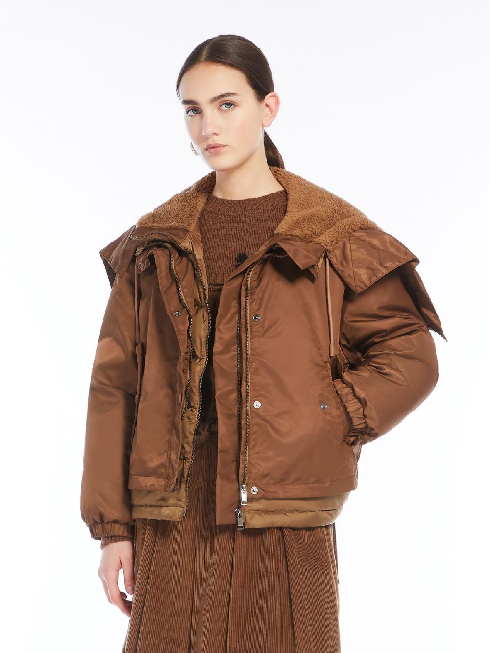 Weekend Parka in twill antigoccia Moda