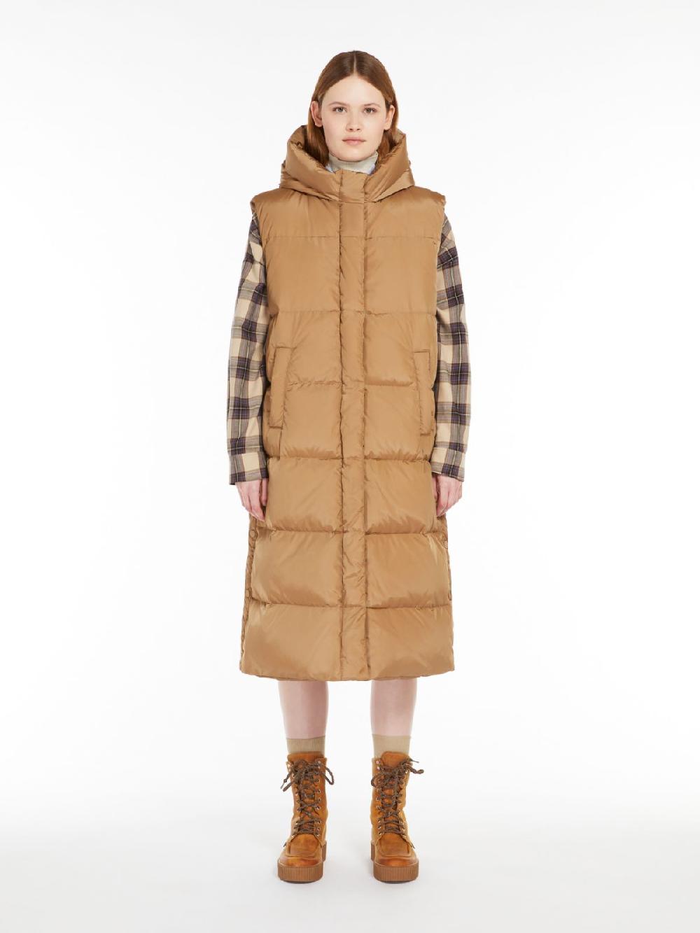 Weekend Gilet lungo in taffetà antigoccia In Linea