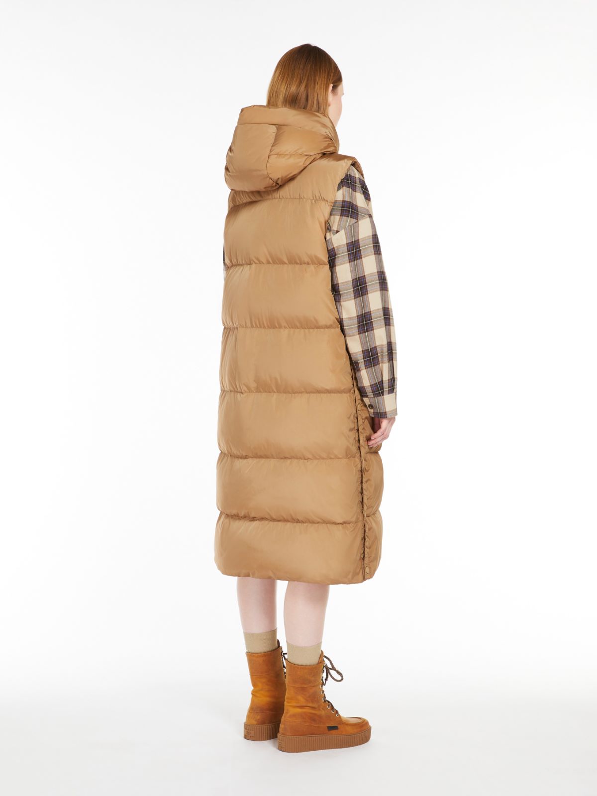 Weekend Gilet lungo in taffetà antigoccia In Linea