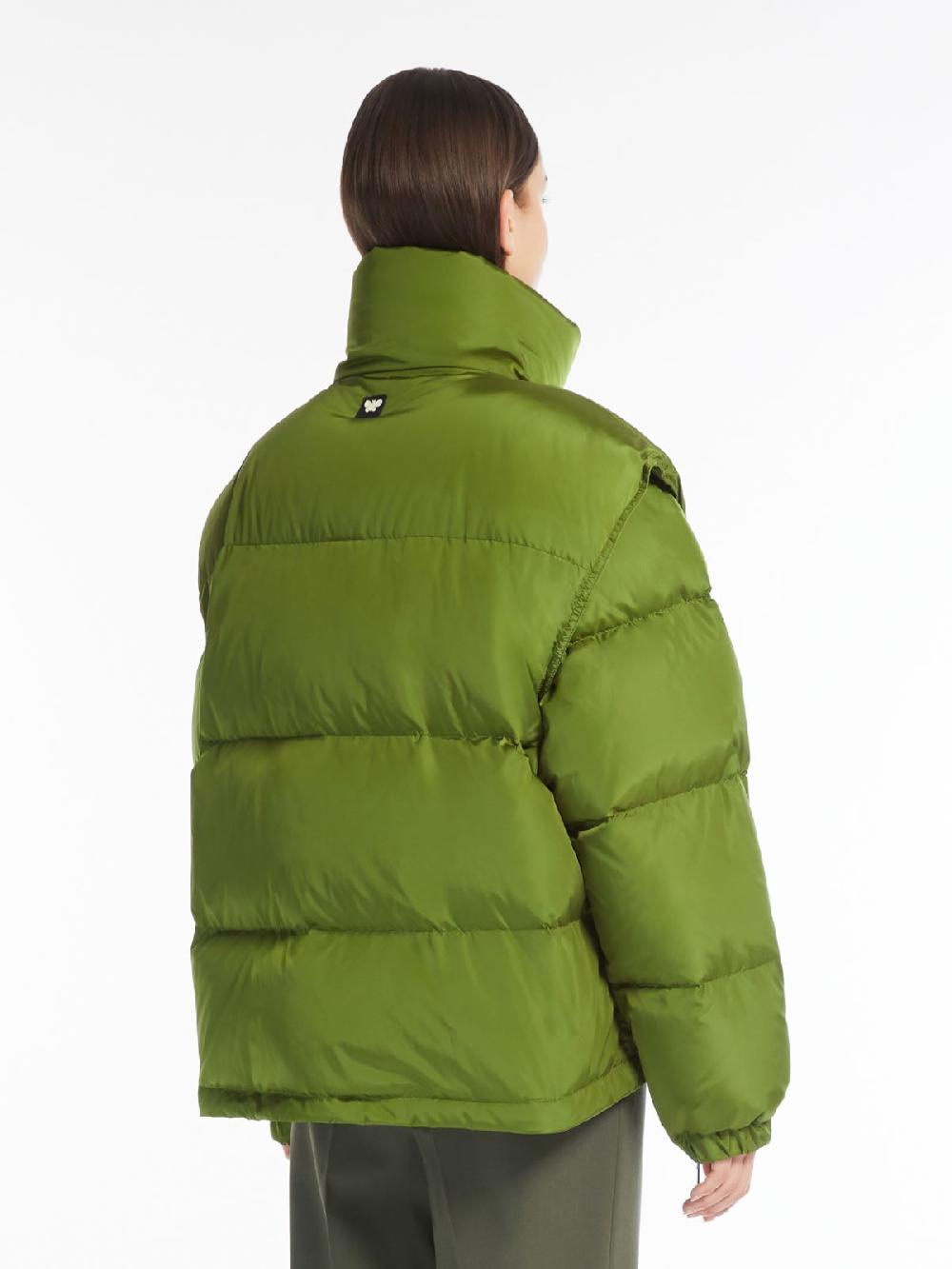 Weekend Bomber crop in taffetà antigoccia Vendita