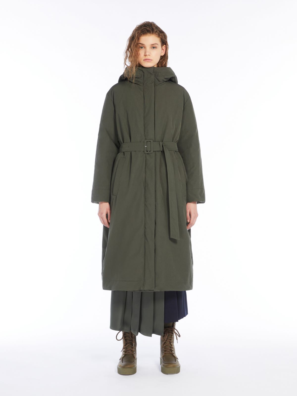 Weekend Parka reversibile in cotone tecnico antigoccia Solo un giorno rimasto