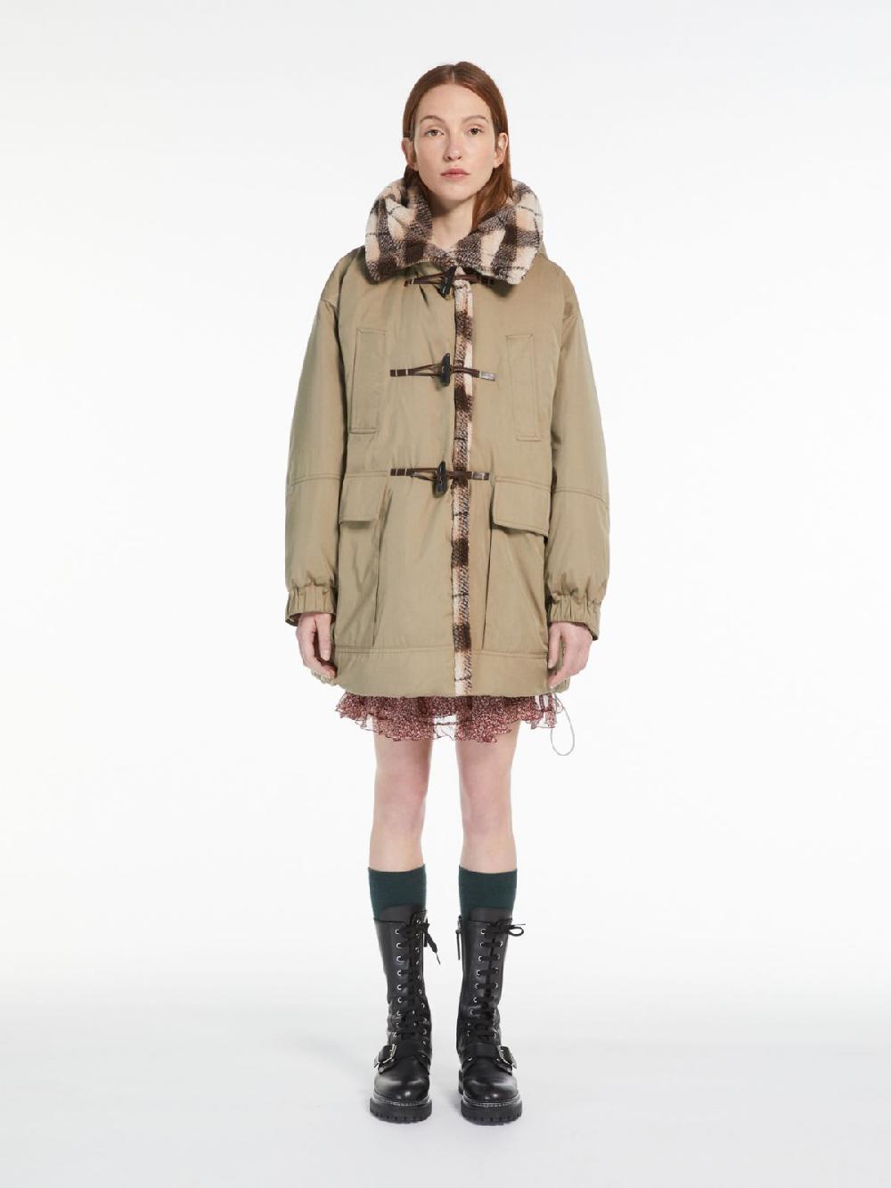 Weekend Parka in cotone antigoccia Pezzi Unici