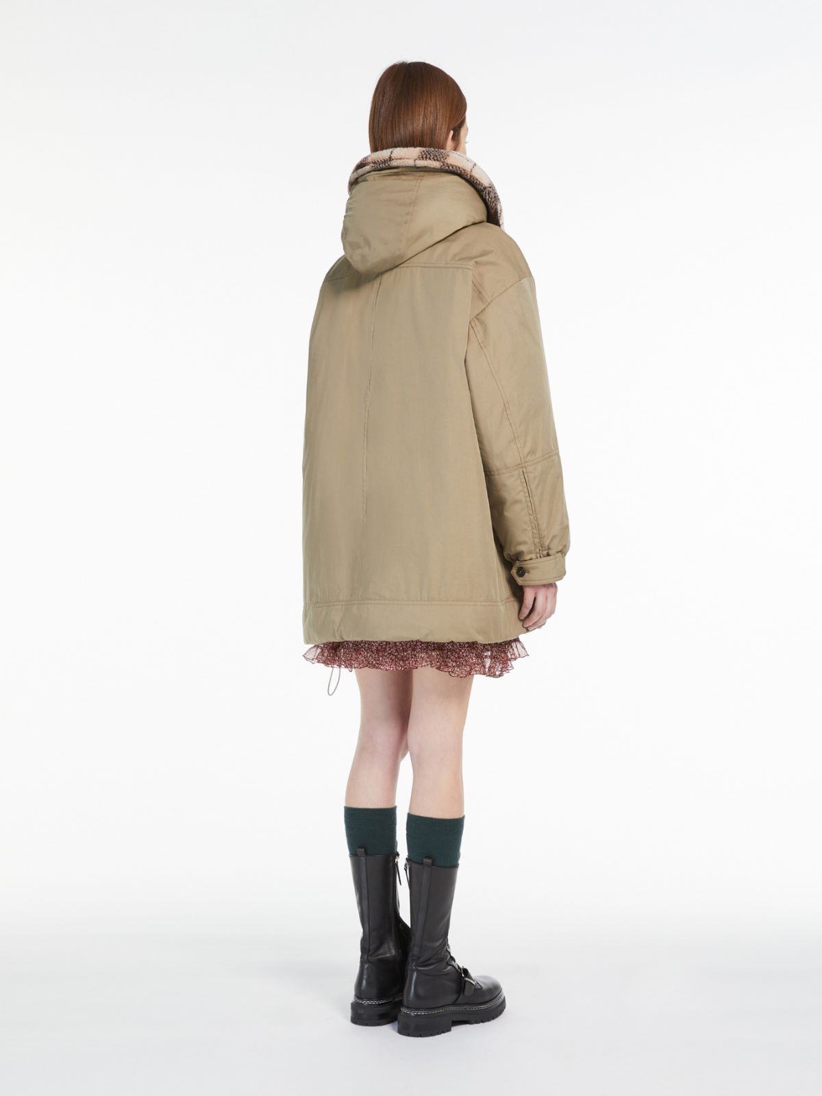 Weekend Parka in cotone antigoccia Pezzi Unici