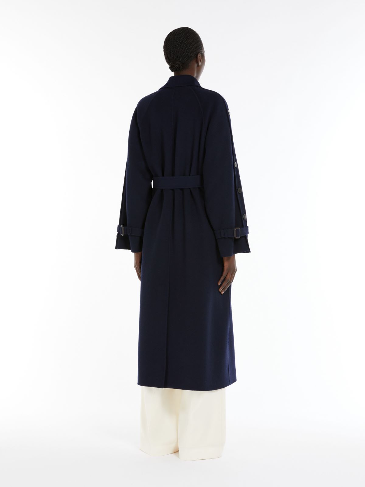 Weekend Cappotto trench in lana Vendita Calda