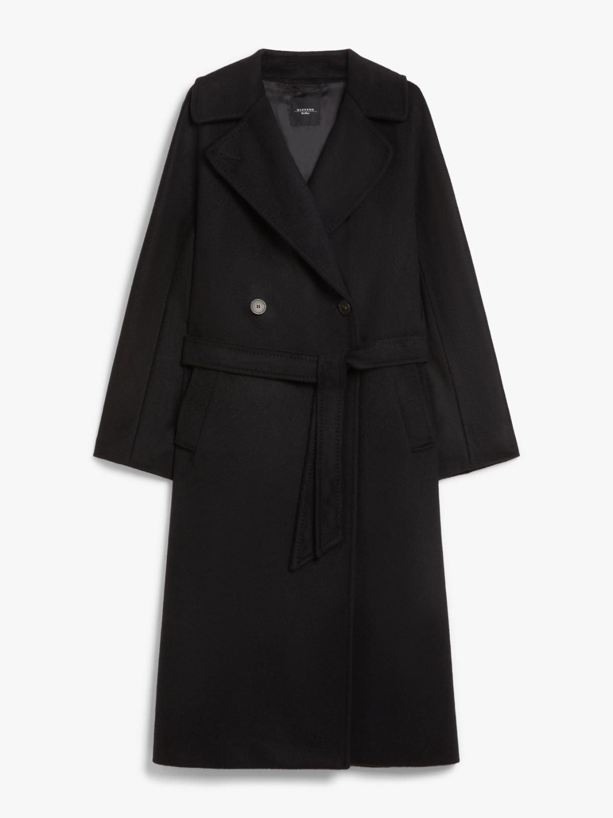 Weekend Cappotto in lana con cintura Vendita Economica