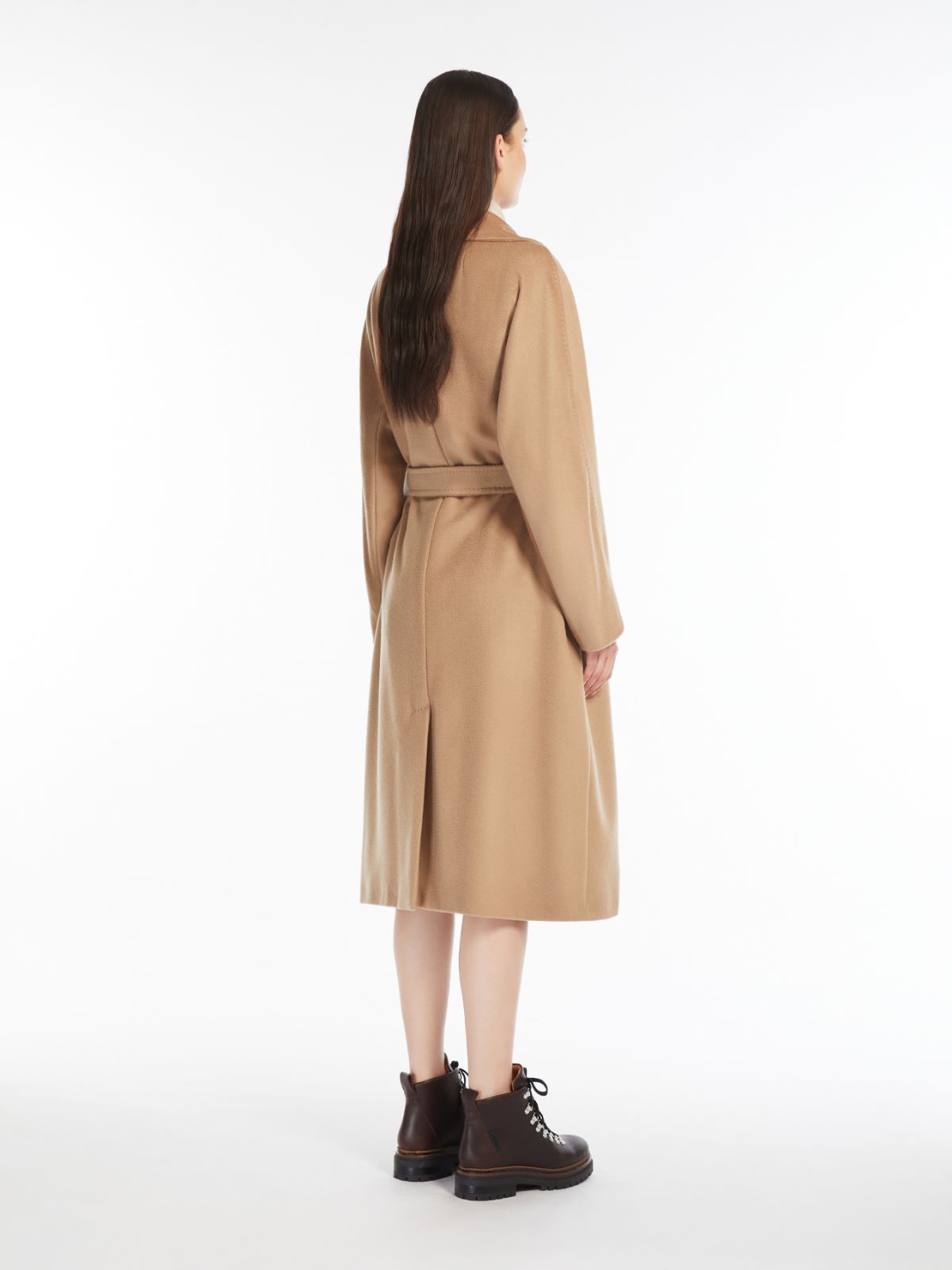 Weekend Cappotto in lana con cintura Italy