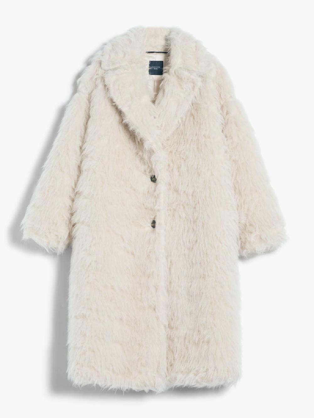 Weekend Cappotto a vestaglia in alpaca e lana In Linea