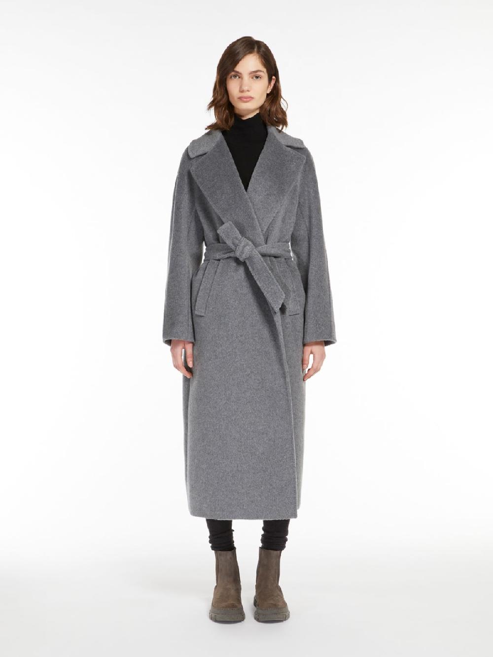 Weekend Cappotto a vestaglia in lana e alpaca Promozione