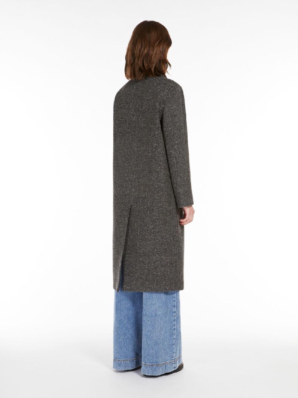 Weekend Cappotto in tweed di lana Pezzi Unici