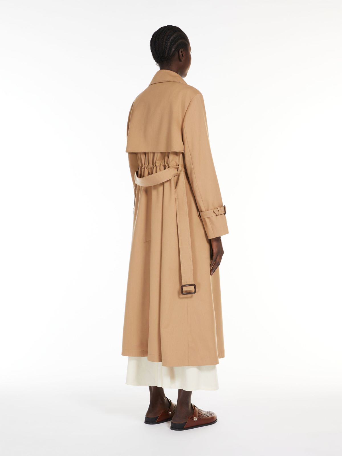 Weekend Trench in mista lana Negozi Online