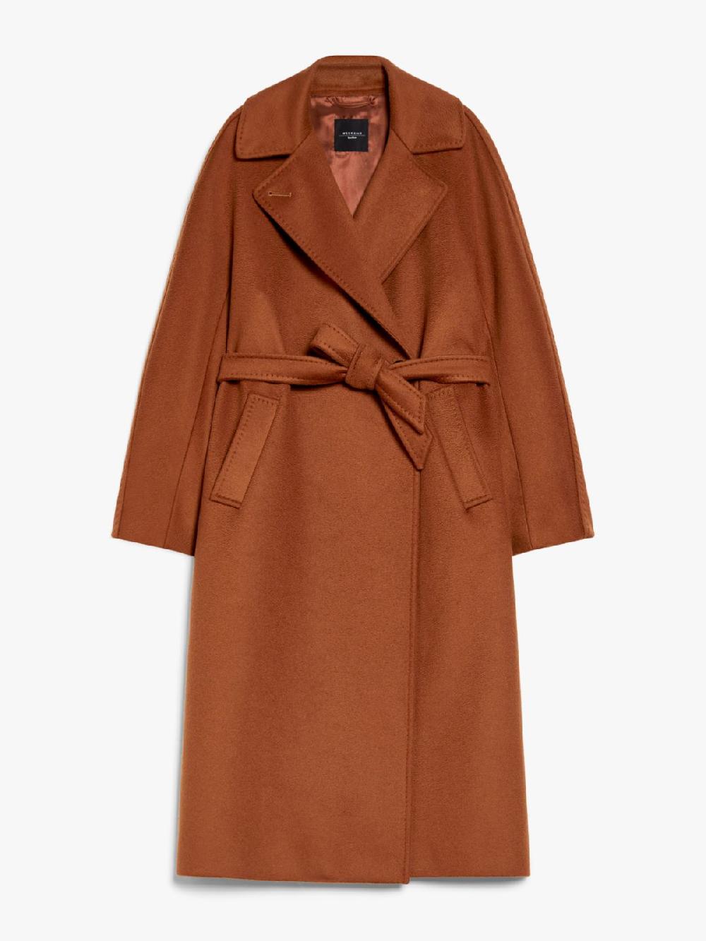 Weekend Cappotto in lana con cintura Acquista Ora