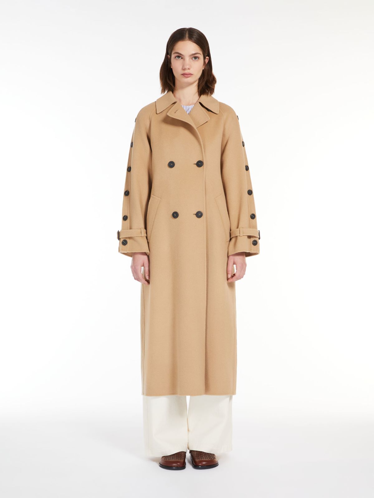 Weekend Cappotto trench in lana Consegna Veloce