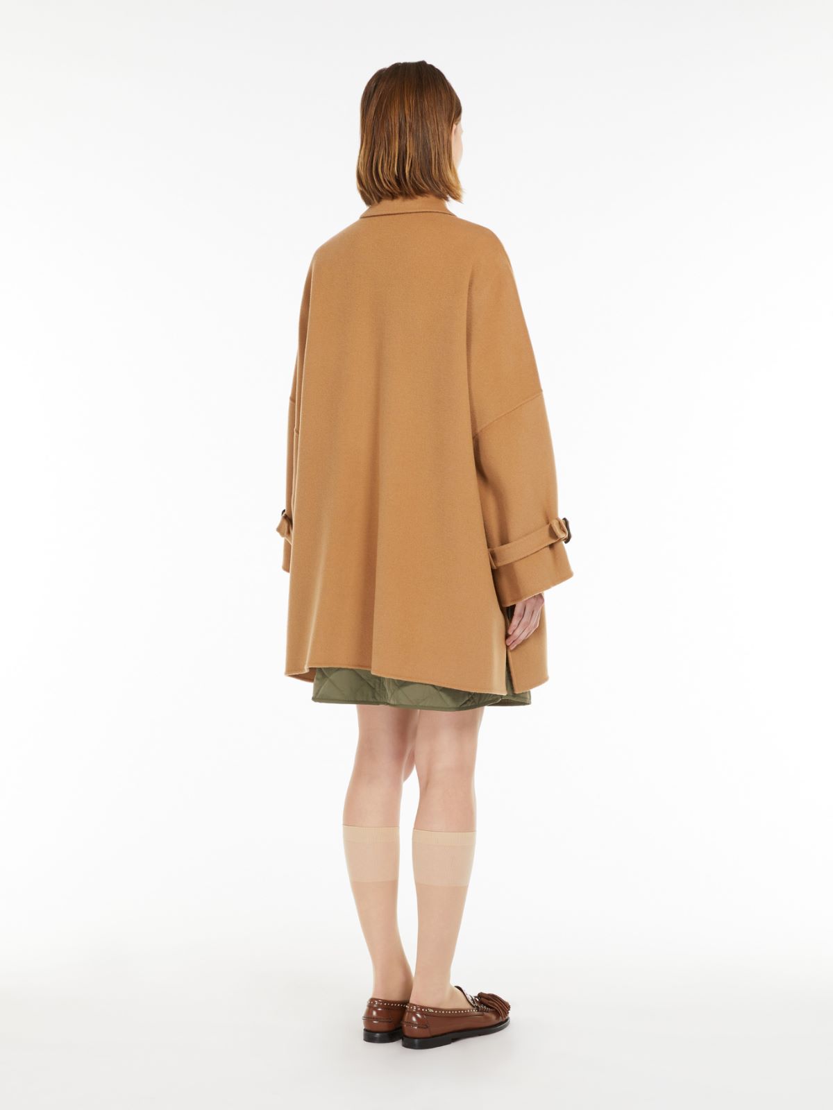 Weekend Cappotto ampio in double di mista lana Promozione Limitata