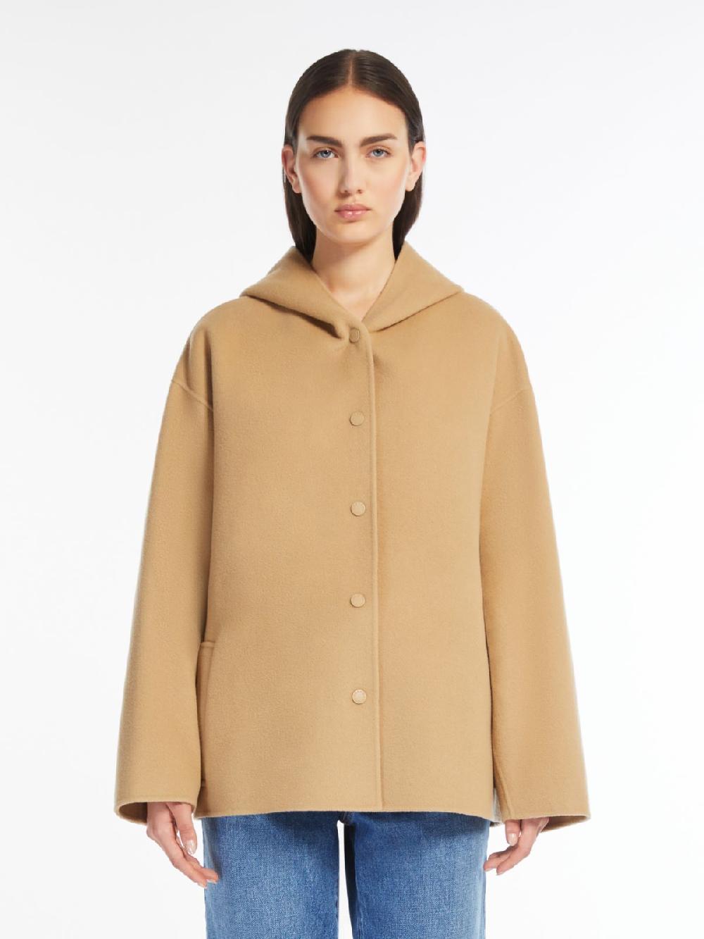 Weekend Cappotto in lana con cappuccio Fino Al -60%