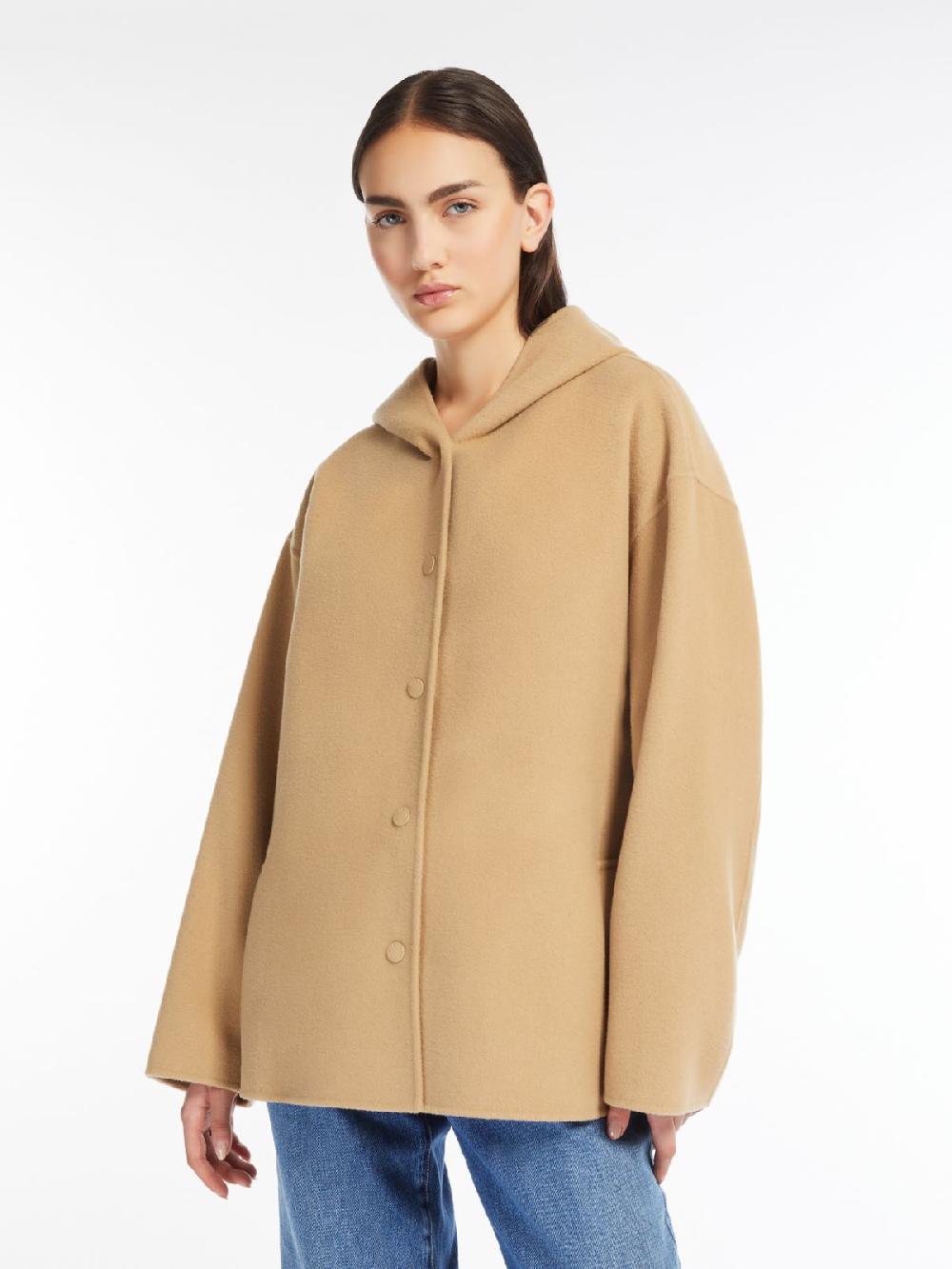 Weekend Cappotto in lana con cappuccio Fino Al -60%