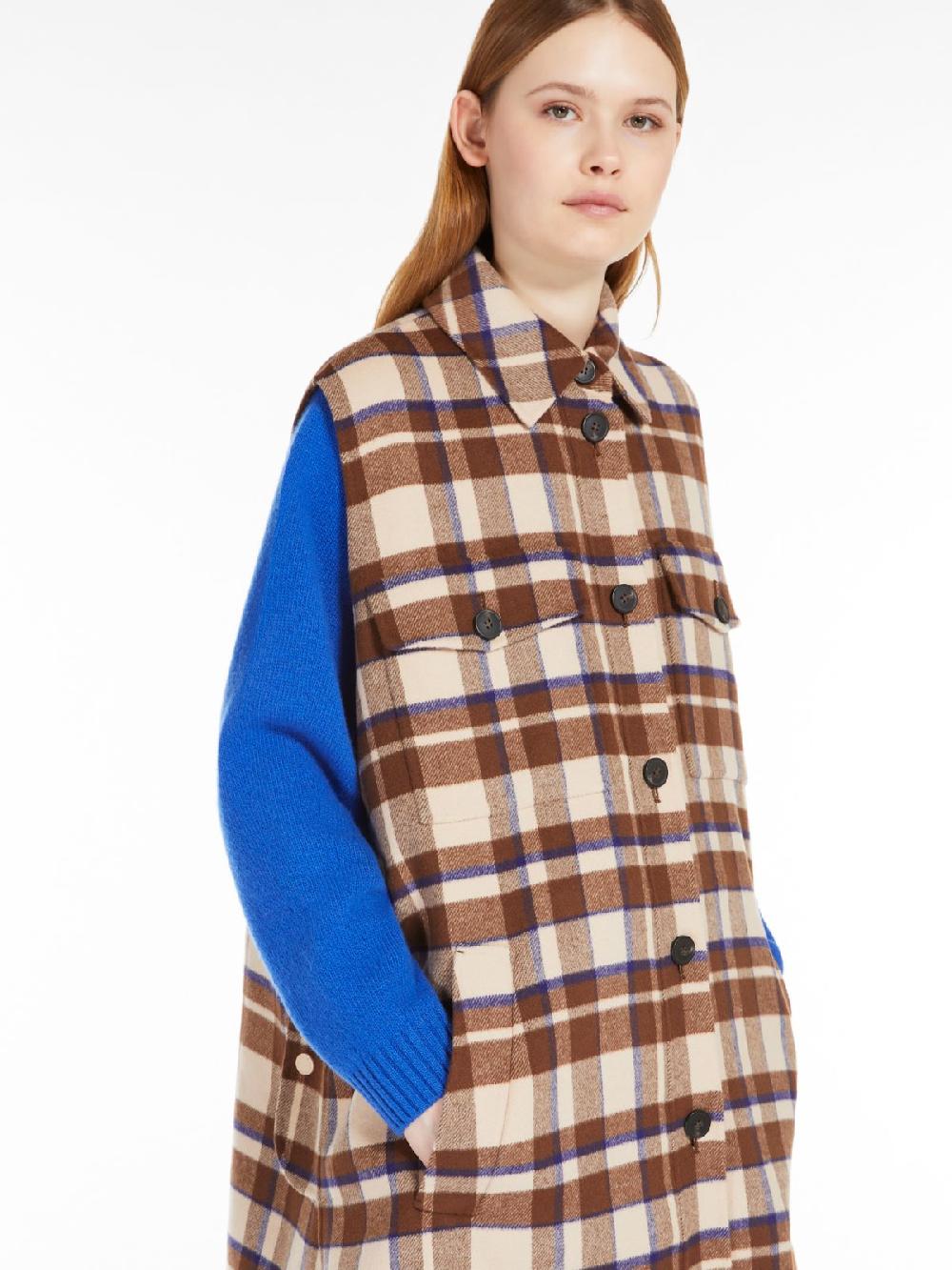Weekend Giacca 3 pezzi in mista lana check Sottocosto