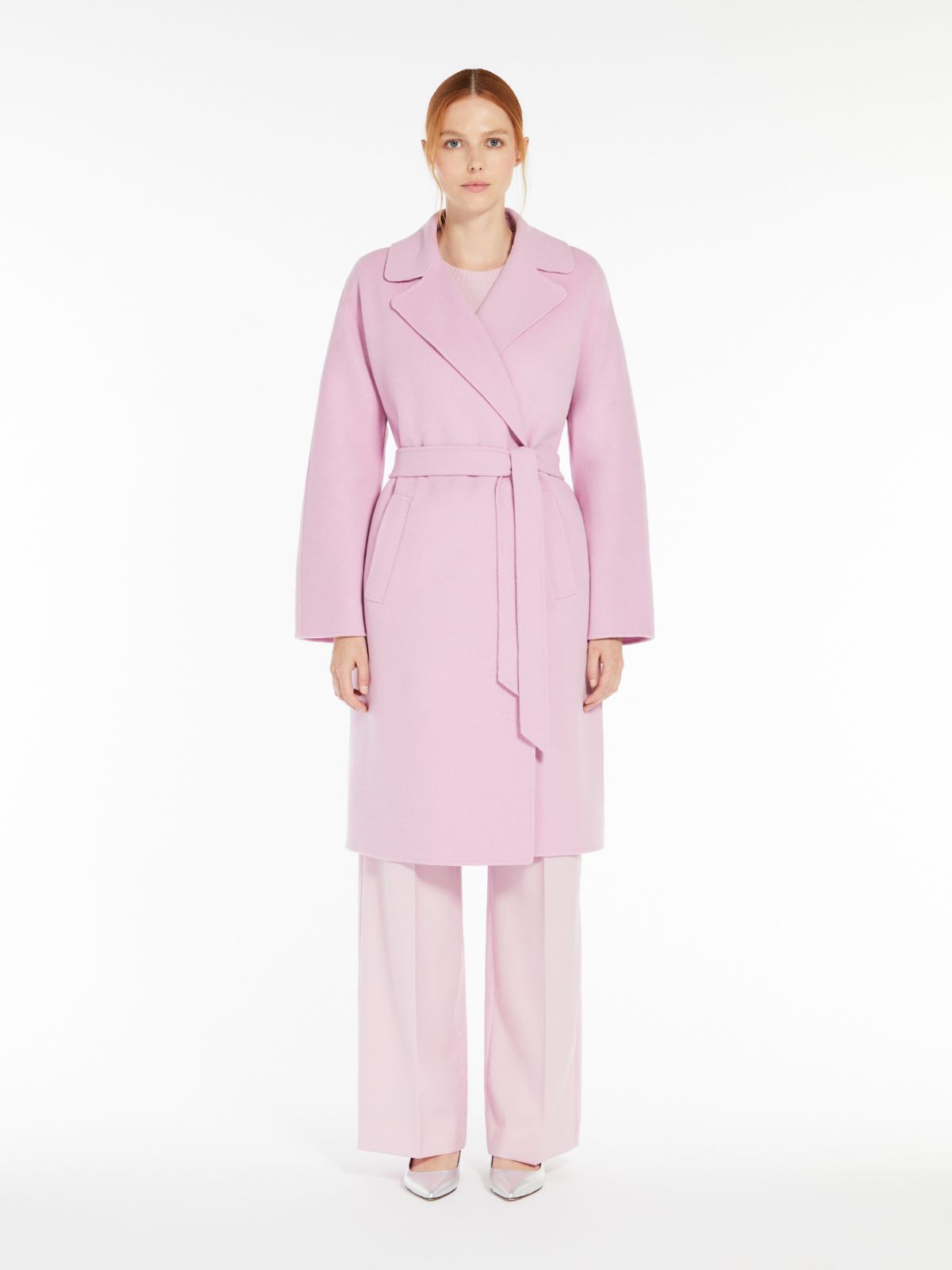Weekend Cappotto a vestaglia in double di misto lana Novità