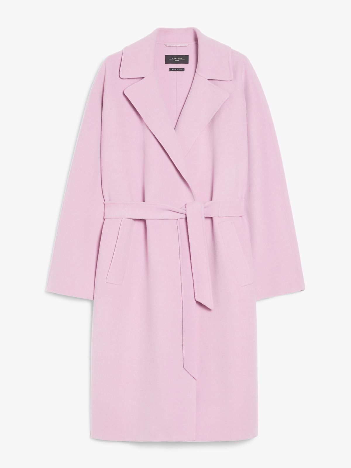Weekend Cappotto a vestaglia in double di misto lana Novità