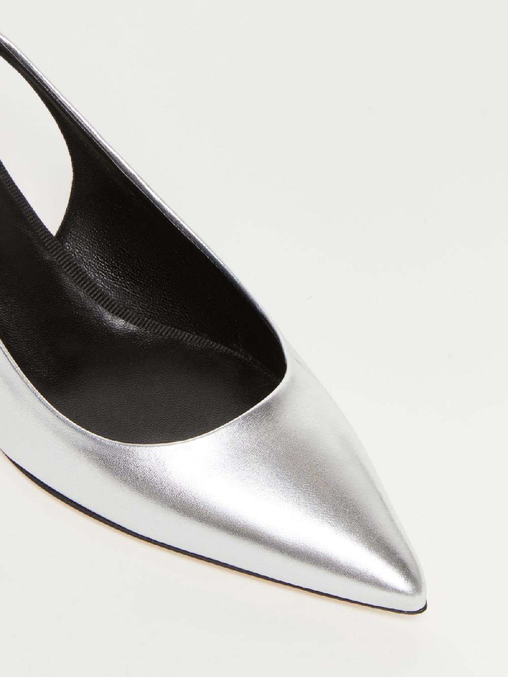 Weekend Slingback in nappa laminata Hotsell
