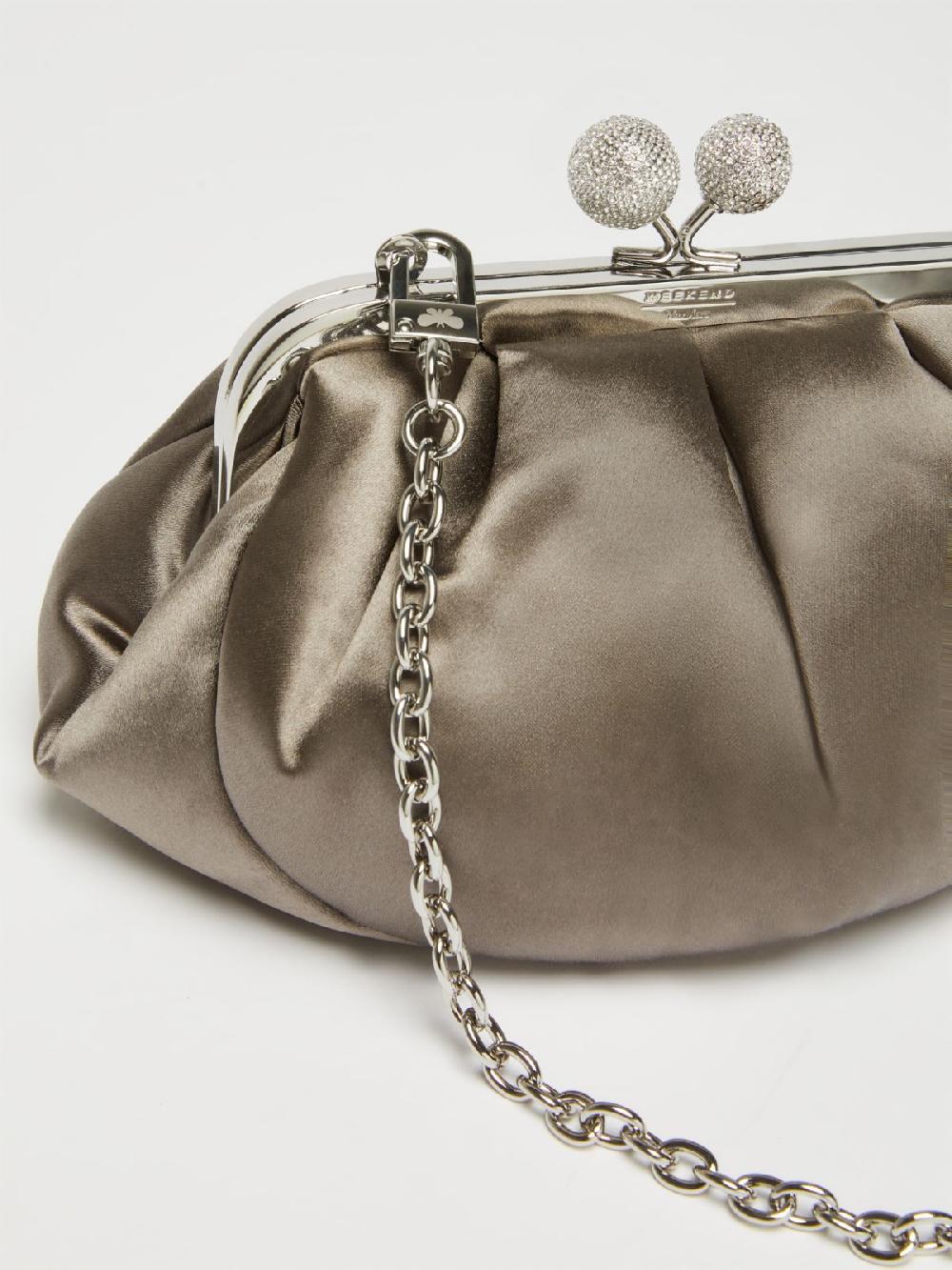 Weekend Pasticcino Bag Small in raso con strass I Più Venduti