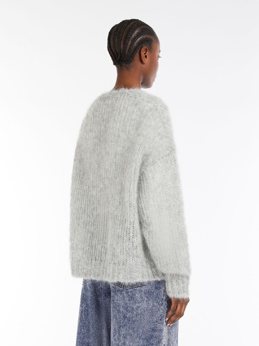Weekend Cardigan in filato di mohair Vendite Flash