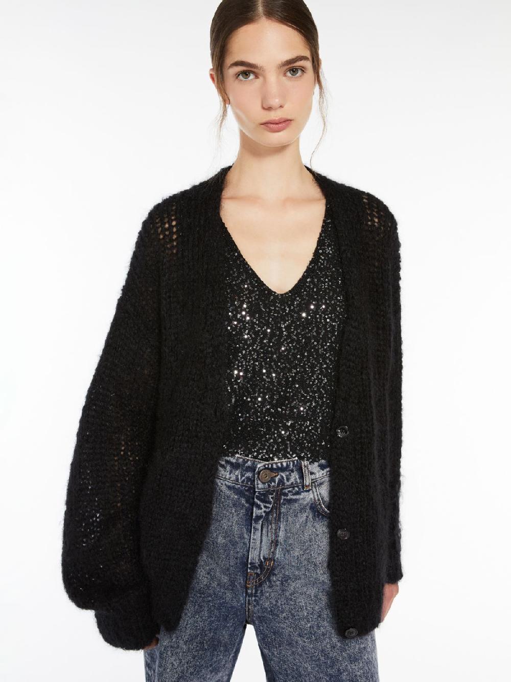 Weekend Cardigan in filato di mohair Qualità