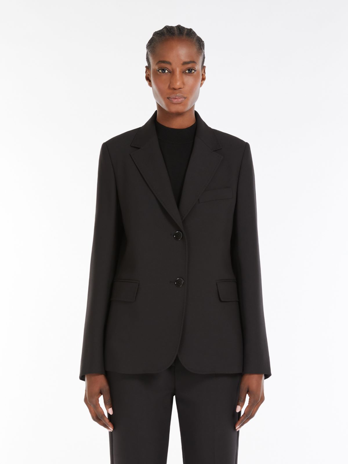 Weekend Blazer monopetto in tela di mista lana Soddisfazione Garantita