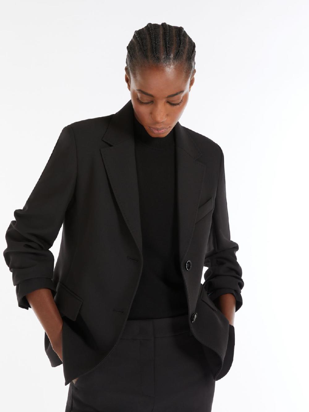 Weekend Blazer monopetto in tela di mista lana Soddisfazione Garantita