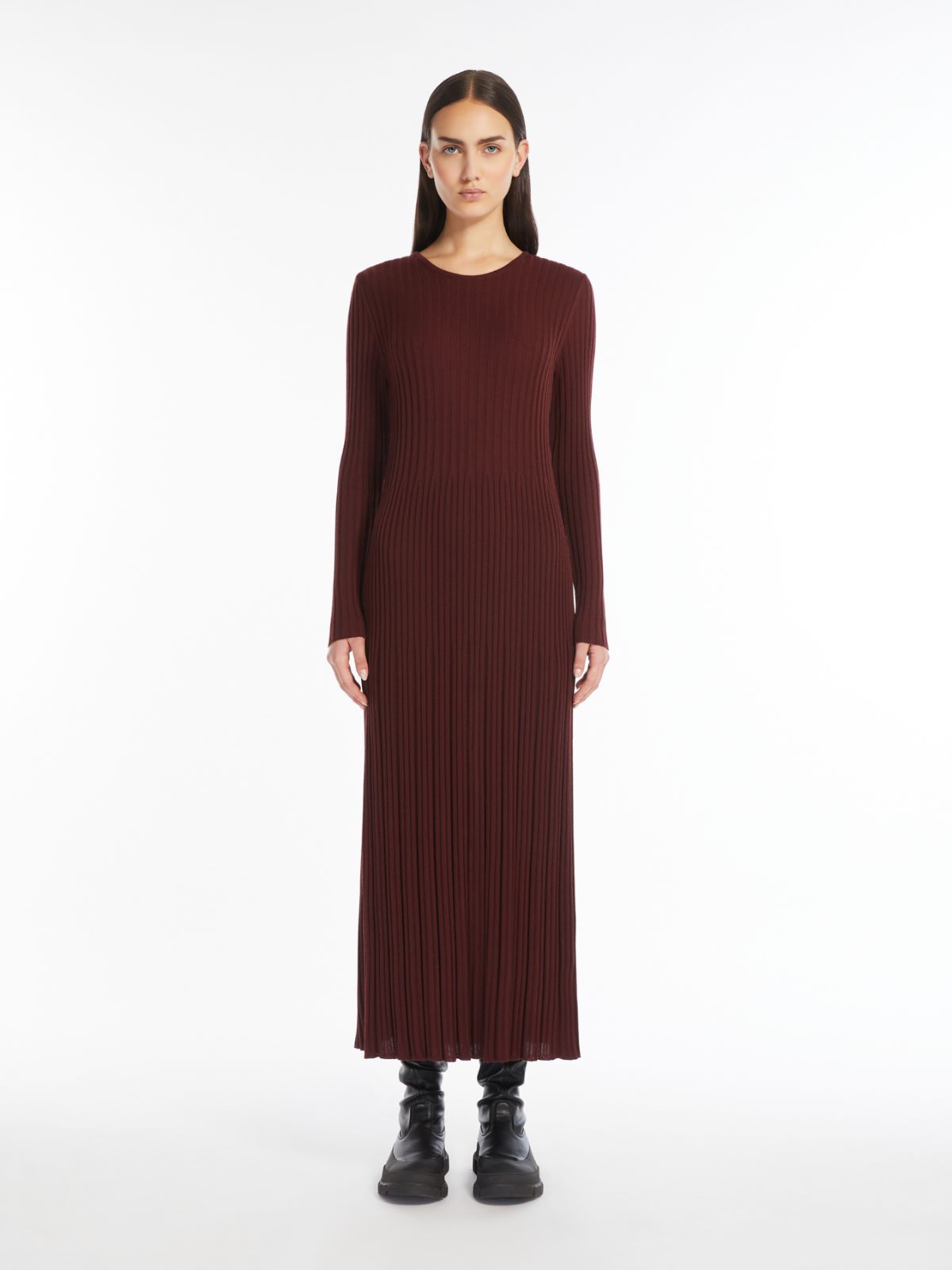 Weekend Abito in maglia di mista lana Fino Al -60%