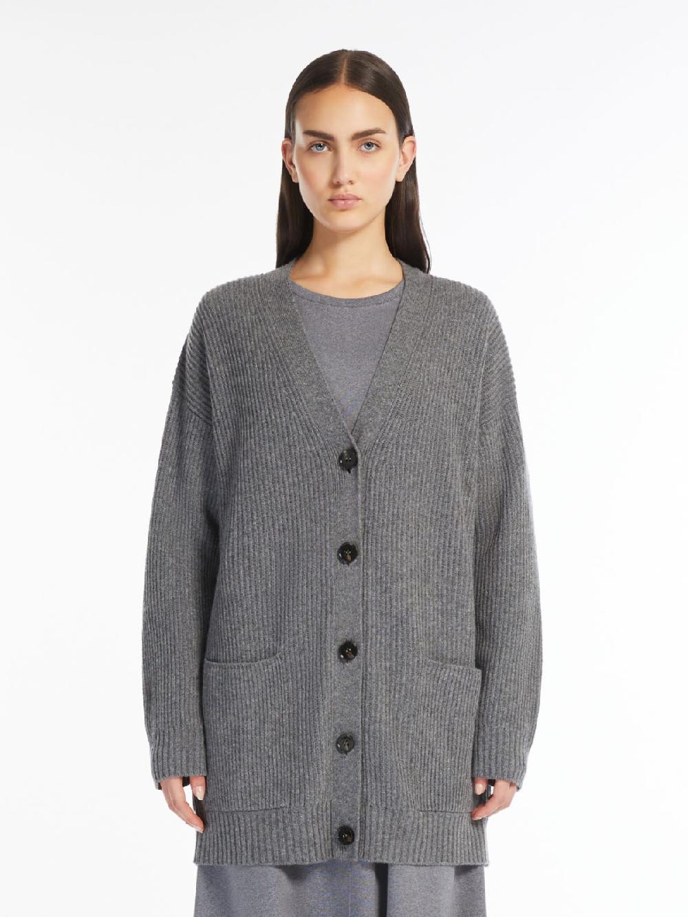 Weekend Cardigan over in lana viscosa e cachemire Qualità Garantita