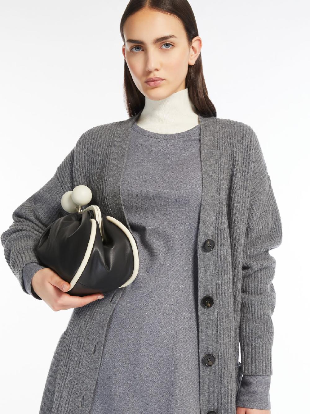 Weekend Cardigan over in lana viscosa e cachemire Qualità Garantita