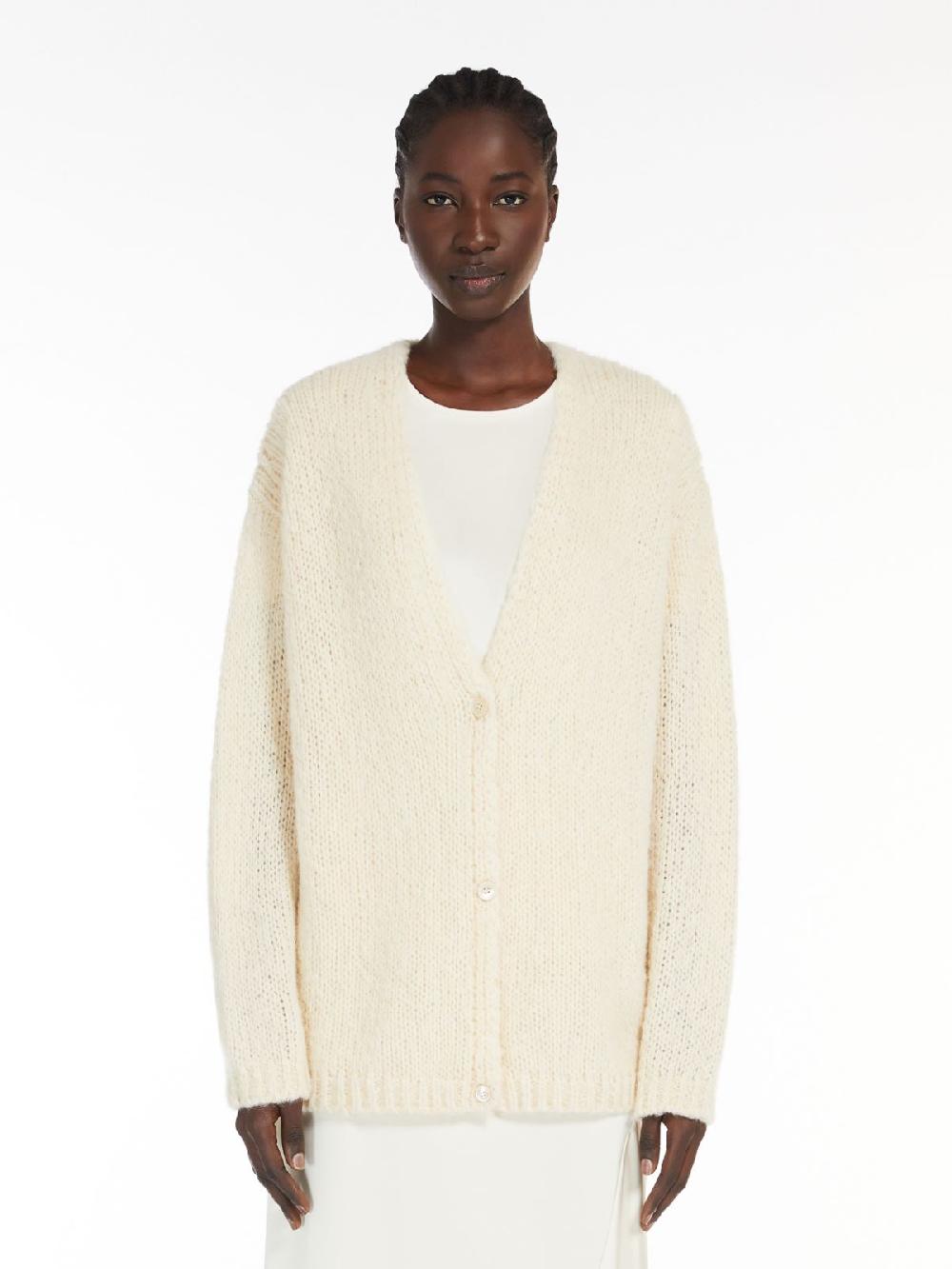 Weekend Cardigan over in alpaca e cotone Novità